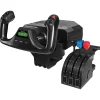 Logitech G 945-000023 Flight Yoke System with Simulation Yoke and Throttle Quadrant, Black