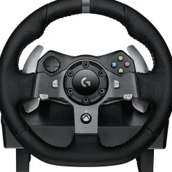 Logitech G G920 Driving Force 941-000121 Gaming Steering Wheel Xbox One & PC, Cable, Black