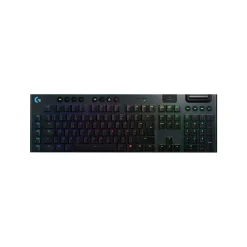 Logitech G915 LIGHTSPEED GL Linear Wireless Gaming RGB Mechanical Keyboard, Black (920-008954)