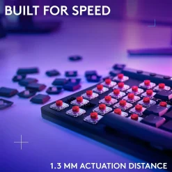 Logitech G515 LIGHTSPEED TKL Wireless Gaming Mechanical Keyboard, Black (920-012423)