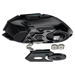 Logitech G502 LIGHTSPEED Wireless Ambidextrous Optical USB Gaming Mouse, Black (910-005565)