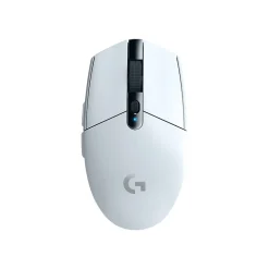 Logitech G305 LIGHTSPEED Wireless Ambidextrous USB Gaming Mouse, White (910-005289)