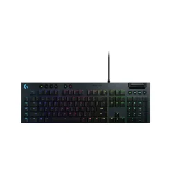 Logitech G815 LIGHTSYNC GL Clicky Gaming RGB Mechanical Keyboard, Black (920-009087)