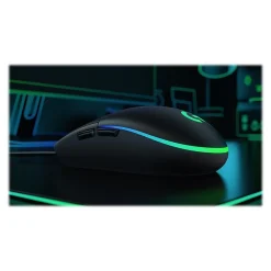 Logitech G203 LIGHTSYNC Optical Gaming Mouse, Black (910-005790)