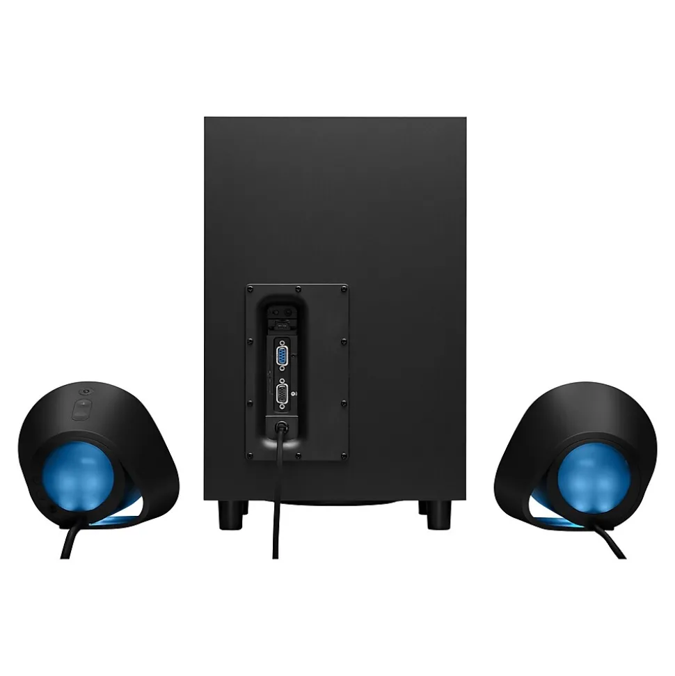 Logitech G560 LIGHTSYNC PC Gaming Speakers, Black (980-001300)