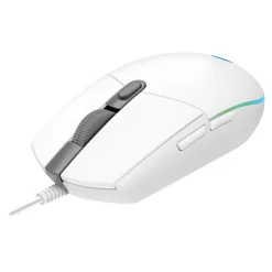 Logitech G203 Optical Gaming Mouse, White (910-005791)