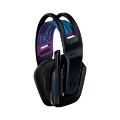 Logitech G535 Wireless Stereo Over-the-Ear Gaming Headset, Black (981-000971)