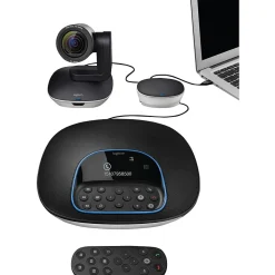 Logitech Group Video Conferencing System, High Definition, Black (960-001054)