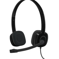 Logitech H151 Stereo Headset, Wired (981-000587)