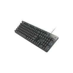 Logitech K845 Mechanical Illuminated Aluminum Gaming Keyboard, Blue Switches, Black (920-009860)