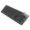 Logitech K845 Mechanical Illuminated Aluminum Gaming Keyboard, Cherry MX Red Switches, Black (920-009863)
