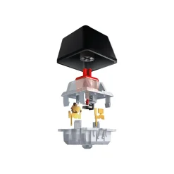 Logitech K845 Mechanical Illuminated Aluminum Gaming Keyboard, Cherry MX Red Switches, Black (920-009863)