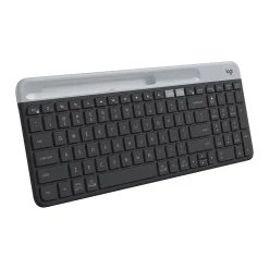 Logitech K585 Slim Multi-Device Wireless Keyboard, Graphite (920-011479)