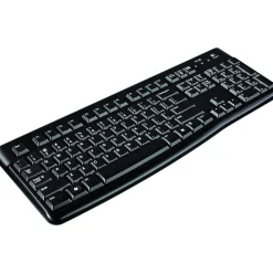 Logitech K120 USB Keyboard, Black (920-002478)