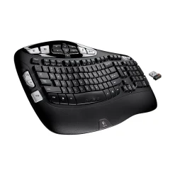 Logitech K350 Wireless Keyboard, Black (920-001996)