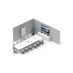 Logitech Large Google Meet Rooms with Tap + Rally Plus + Meet Compute