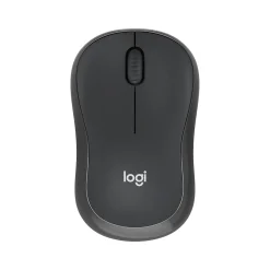 Logitech M240 Silent Wireless Ambidextrous Optical Mouse with 16" Sleeve, Graphite (910-007142)
