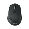 Logitech M720 TRIATHLON Wireless Ergonomic Optical Bluetooth & USB Mouse, Black (910-004790)