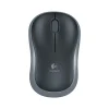 Logitech M185 Wireless Ambidextrous Optical USB Mouse, Swift Grey (910-002225)