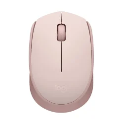 Logitech M170 Wireless Ambidextrous Optical Mouse, Rose (910-006862)