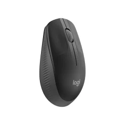 Logitech M190 Wireless Optical USB Mouse, USB, Black/Gray (910-005901)