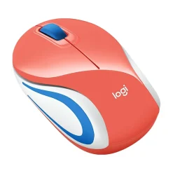 Logitech M187 Wireless Optical USB Mouse with 14" Laptop Sleeve, Blue Sunset (910-005737)
