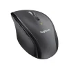 Logitech Marathon M705 Wireless Ergonomic Optical USB Mouse, Charcoal (910-001935)