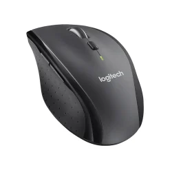 Logitech Marathon M705 Wireless Ergonomic Optical USB Mouse, Charcoal (910-001935)