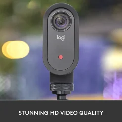 Logitech Mevo Start HD 1080p Live-Streaming Webcam, Black (961-000498)
