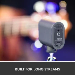 Logitech Mevo Start HD 1080p Live-Streaming Webcam, Black (961-000498)