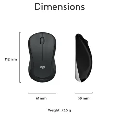 Logitech MK540 Advanced Wireless Keyboard and Mouse Combo, Black (920-008671)