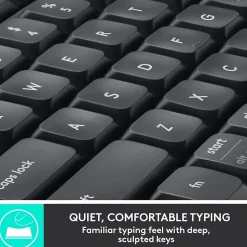 Logitech MK850 Performance Wireless Keyboard and Mouse Combo, Black (920-008219)