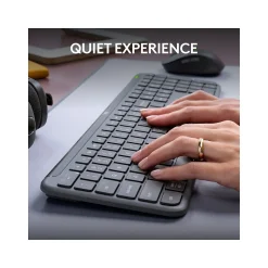 Logitech MK955 Wireless Keyboard and Optical Mouse Combo, Black (920-012425)