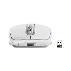 Logitech MX 910-005985 Wireless Laser Mouse, Pale Gray