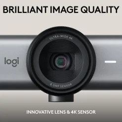 Logitech MX BRIO 705 4K Webcam, 8.5 Megapixel (960-001529)