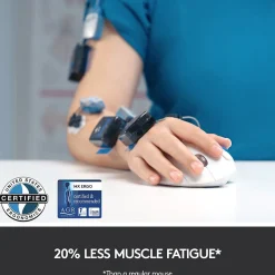 Logitech MX Ergo Plus Wireless Ergonomic Optical 2.4 GHz Mouse, Black (910-005178)