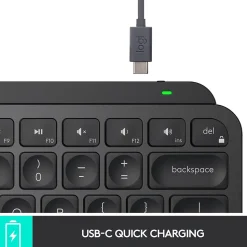 Logitech MX Keys Mini Wireless Ergonomic Keyboard, Black (920-010475)