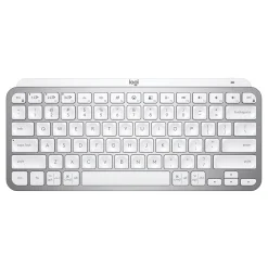 Logitech MX Keys Mini Wireless Ergonomic Keyboard, Pale Gray (920-010473)