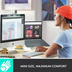 Logitech MX Keys Mini Wireless Keyboard for Mac , Pale Gray, (920-010389)