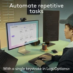 Logitech MX Keys S for Mac Wireless Keyboard, Space Gray (920-011621)