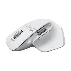 Logitech MX Master 3S Wireless Ergonomic Optical Bluetooth & USB Mouse, Pale Gray (910-006558)