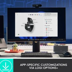 Logitech MX Master 3S Wireless Ergonomic Optical Bluetooth & USB Mouse, Black (910-006556)
