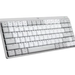 Logitech MX Mechanical Mini for Mac Wireless Ergonomic Keyboard, Pale Gray (920-010553)