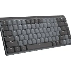 Logitech MX Mechanical Mini Wireless Ergonomic Keyboard for Mac, Space Gray (920-010831)