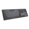 Logitech MX Mechanical Tactile Quiet Wireless Ergonomic Keyboard, Graphite (920-010547)
