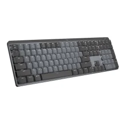 Logitech MX Mechanical Tactile Quiet Wireless Ergonomic Keyboard, Graphite (920-010547)