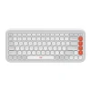 Logitech POP Icon Keys Wireless Keyboard, Off White/Orange (920-012935)