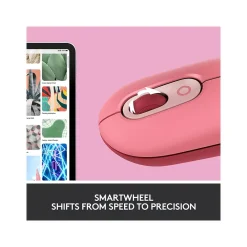 Logitech POP Wireless Ambidextrous Optical USB Mouse, Heartbreaker (910-006545)