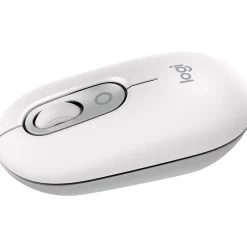 Logitech POP Wireless Ambidextrous Optical Mouse, Off-white (910-007408)