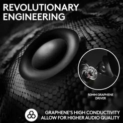 Logitech PRO X 2 LIGHTSPEED Wireless Bluetooth Stereo Gaming Over-the-Ear Headset, 3.5mm, Black (981-001262)